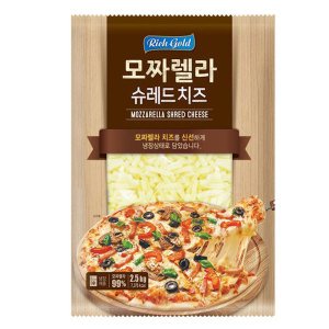 동서식품 동서 리치골드 모짜렐라 슈레드치즈 2.5kg 포장무료
