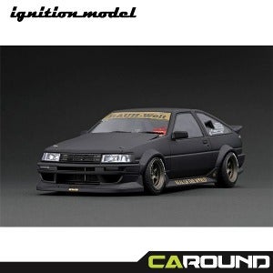 이그니션 모델 1:18 토요타 RWB AE86 / 무광 블랙 - 레진 모델 [2대 한정]