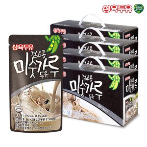 삼육 삼육두유 검은콩 미숫가루 두유 60팩 190ml 스타배송