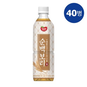 동원 순백 보리차 500mL x 40병