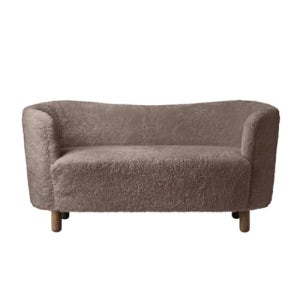 (정품) MENU (AUDO COPENHAGEN) 메누 (오도 코펜하겐) 밍글 소파 / 다크 스테인 오크 프레임 / Sheepsking Sahara