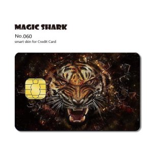 Magic Shark Matte 3M PVC Animie Skull 스티커 케이스 커버 스킨 필름 신용 카드 부채 작은 큰 칩  [29] 060  [01] Big Chip