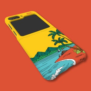 [부기우기] Z플립 슬림하드 케이스 - 알로하 클럽(Aloha Club)