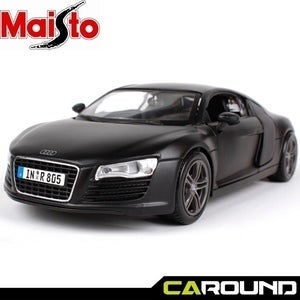 마이스토 1:24 아우디 R8 - 무광 블랙