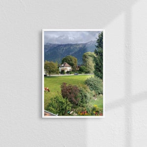 [포스터] 스위스 마을 풍경 유럽 감성 인테리어, 온세 스튜디오