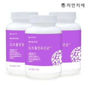 <b>프리미엄</b> 프롤린 유산균++ <b>200g</b> x 3개 <b>포스트바이오틱스</b> 모유유래유산균