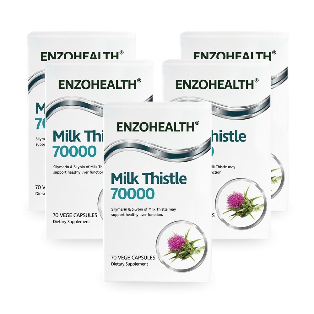 엔조헬스 밀크씨슬 실리마린 560mg <b>리버</b>영양제 <b>350</b>캡슐