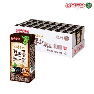 삼육 삼육두유 검은콩 호두와 아몬드 24팩 190ml