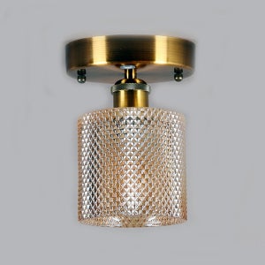 커스티 1등 직부/센서 / 유리 모던 현관 센서등 계단센서등