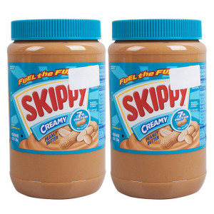 코스트코 땅콩 버터 스키피 잼 SKIPPY 슈퍼청크 대용량 크런치 피넛 1.36kg 2병