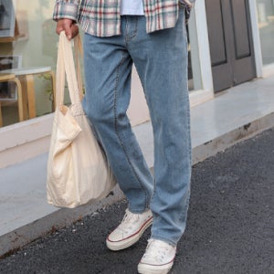 (M-6XL)디오누 히든밴딩 테이퍼드 데님팬츠 기장선택 (기본,롱+10cm)[1+추가할인][OKK#밴딩팬츠빅사이즈,데일리,캠퍼스,일상,쿨진]