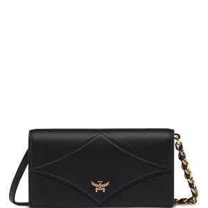 엠씨엠 다이아몬드 가죽 지갑 체인 Diamond Leather Wallet on a Chain 4903308