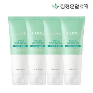 김정문알로에 김정문알로에 큐어 리알로에 수딩젤 150ml 4개