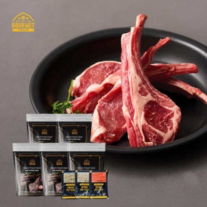 고메프리미엄 프렌치랙 양갈비 250gx5팩+시즈닝3종 TV상품