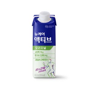[본사공식몰] 뉴케어 액티브 오리지널 200ml (24팩) 대상웰라이프 시니어 액상 단백질 음료 부모님 선물 노인 하이 프로틴