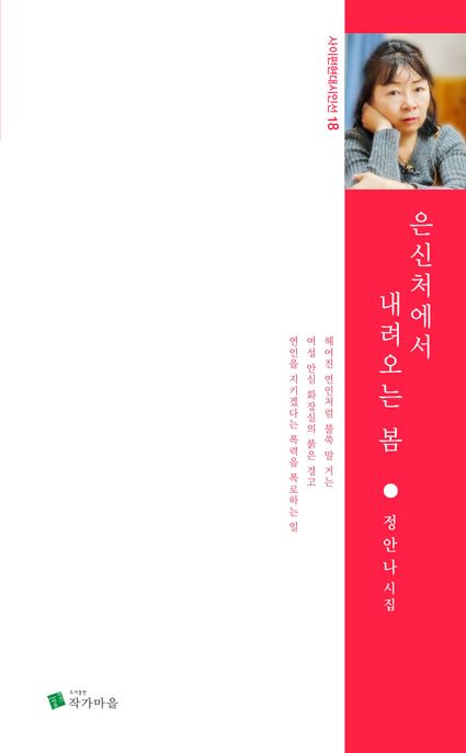 은신처에서 내려오는 봄 : 정안나 시집 표지이미지