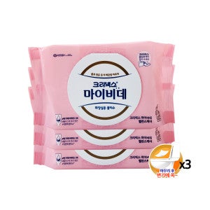크리넥스 크리넥스 마이비데 밸런스케어 캡형 40매 3팩