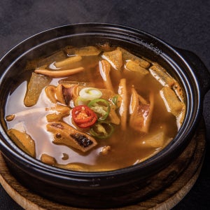 국물 5종 모둠 (북어해장국 오징어무국 닭곰탕 들깨미역국 우거지된장국)