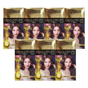 사이오스 올레오 골드라벨 새치커버 염색약  (펄핑크2-P) 본품 7개 Ss