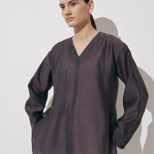린전 rinjeon 09 SILKY V-NECK TOP