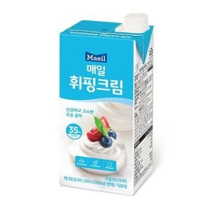 매일유업 매일 휘핑크림 1L 유지방35