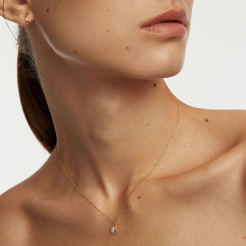 [조이그라이슨] Essential Joy Wishbone Necklace JG2ANP70