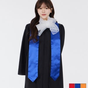 [대여] 졸업사진 스톨 띠 스카프 6종(빨강,그린,파랑,보라,검정,오렌지)♡사용일 보다 더 빠르게 보내드립니다.