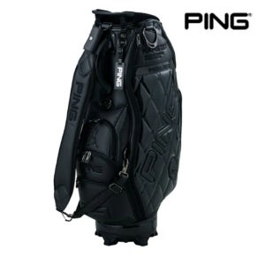 PING 핑 골프 캐디백 CB-B2301 블랙 아웃 프리미엄 골프백 2023 남성용