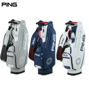 PING 핑 골프 캐디백 카트백 CB-U2301 소프트 PU 9.5인치 골프백 2023년형