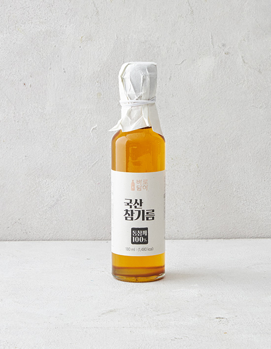 한생 바로담아 국산참기름 성분 분석