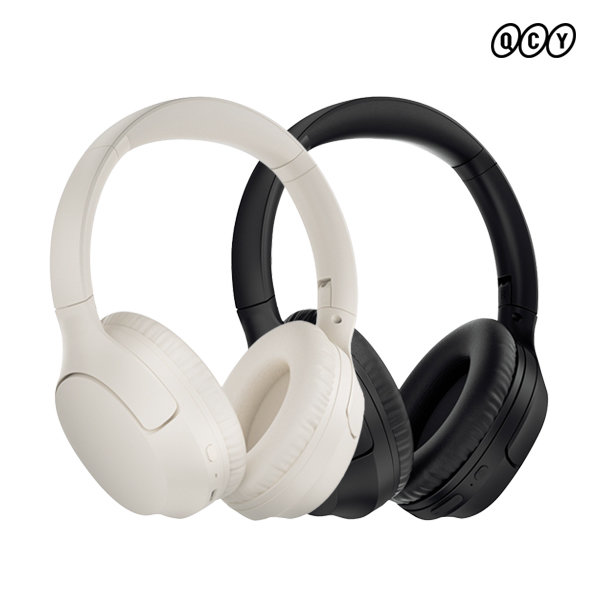 QCY 무선 블루투스 AUX AS 헤드셋 베이지QCYH2APP PRO HEADSET