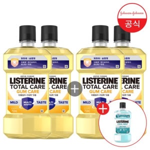 [리스테린] 검케어 마일드 750ml 2개+2개