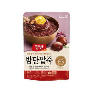 동원 양반 밤단팥죽 420g x 20개