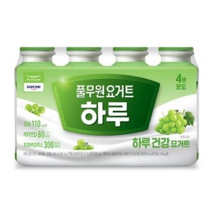 풀무원다논 하루 요거트 포도 120ML*4