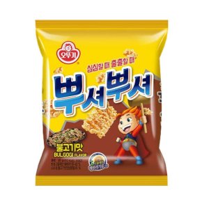 오뚜기 뿌셔뿌셔 불고기맛 90g