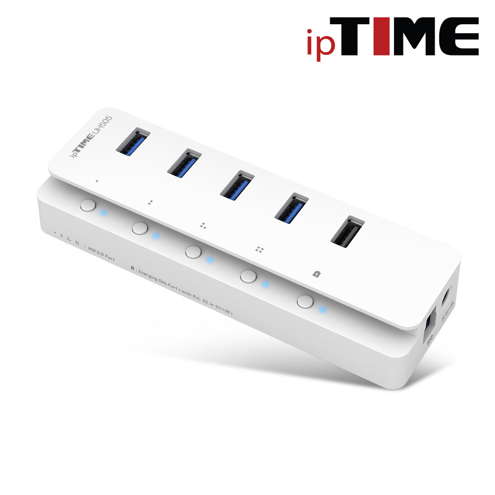 ipTIME 5포트 유전원 USB3.0 허브 UH305  화이트  1개 가성비 분석 및 추천 가이드