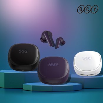 QCY T13X APP 블루투스 이어폰  13세트  블랙  QCY-T13X APP