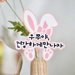 베이비샤워 베이비토퍼 토끼 만삭촬영 태교여행 소품, 온리포유펄