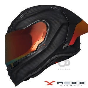 넥스헬멧X. R3R ZERO PRO- carbon/red -