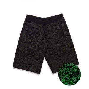 [에이오엑스] Graffiti Half Pants AOX19-HP01Bk