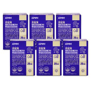 GNM자연의품격 GNM자연의품격 초임계 알티지오메가3 루테인지아잔틴 1050mg x 30캡슐 6박스 I