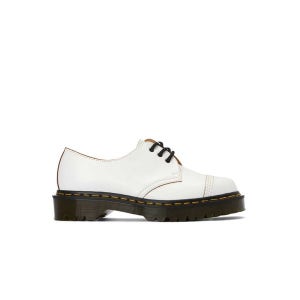 DR. MARTENS 1461 벡스 토캡 레이스업 슈즈 화이트 퀼론 DR 남성 15667