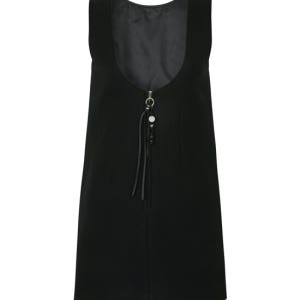 수팩 투웨이 비딩 미니 드레스 - 블랙