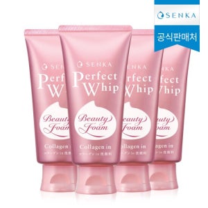 센카 퍼펙트휩 콜라겐 워시 클렌징폼 120g 4개