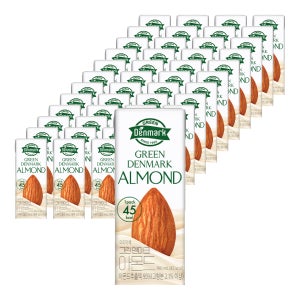덴마크 그린덴마크 아몬드 190ml 48개입 HACCP 45kcal  캘리포니아산 식물성 음료 아몬드브리즈 아몬드밀크 아몬드유