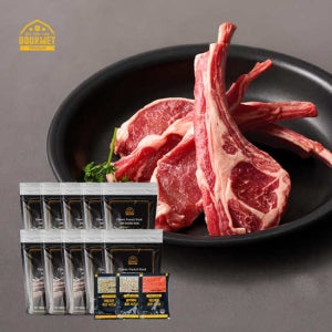 고메프리미엄 프렌치랙 양갈비 250gx10팩+시즈닝3종x3세트 TV상품