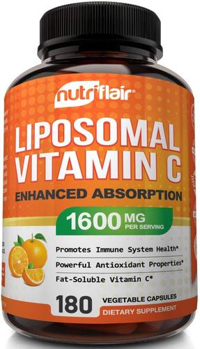 뉴트리플레어 <b>리포소말 비타민C</b> 1600MG 180정