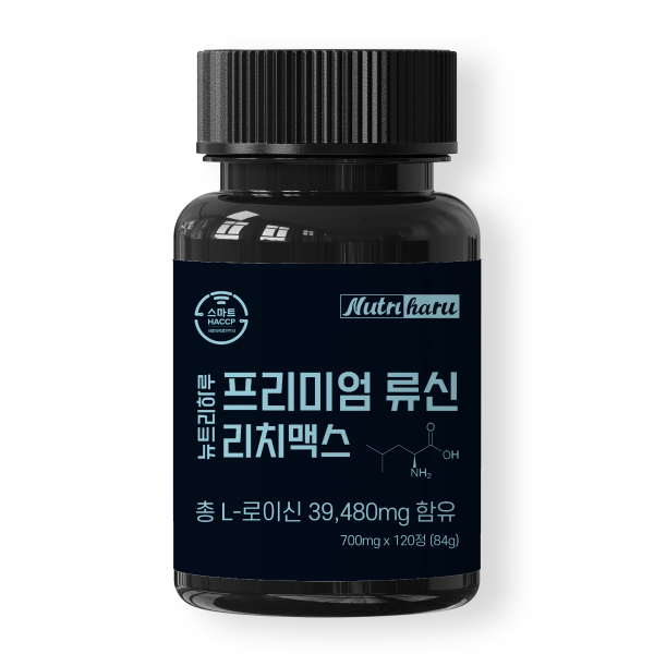 뉴트리하루 프리미엄 초고함량 류신 단백질 타블렛 노인 보충제  120정  1개