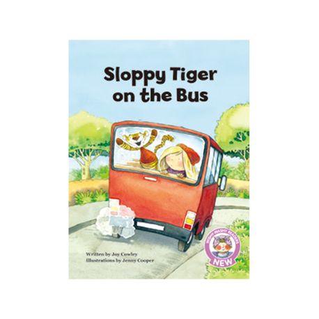 Sloppy tiger on the bus
