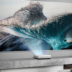 [블룸즈베리랩] 메탈 아트월 스크린 초단초점 전용 102인치 120인치 빔스크린